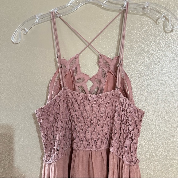 Free people Adela maxi dress in dusty rose - Picture 2 of 9